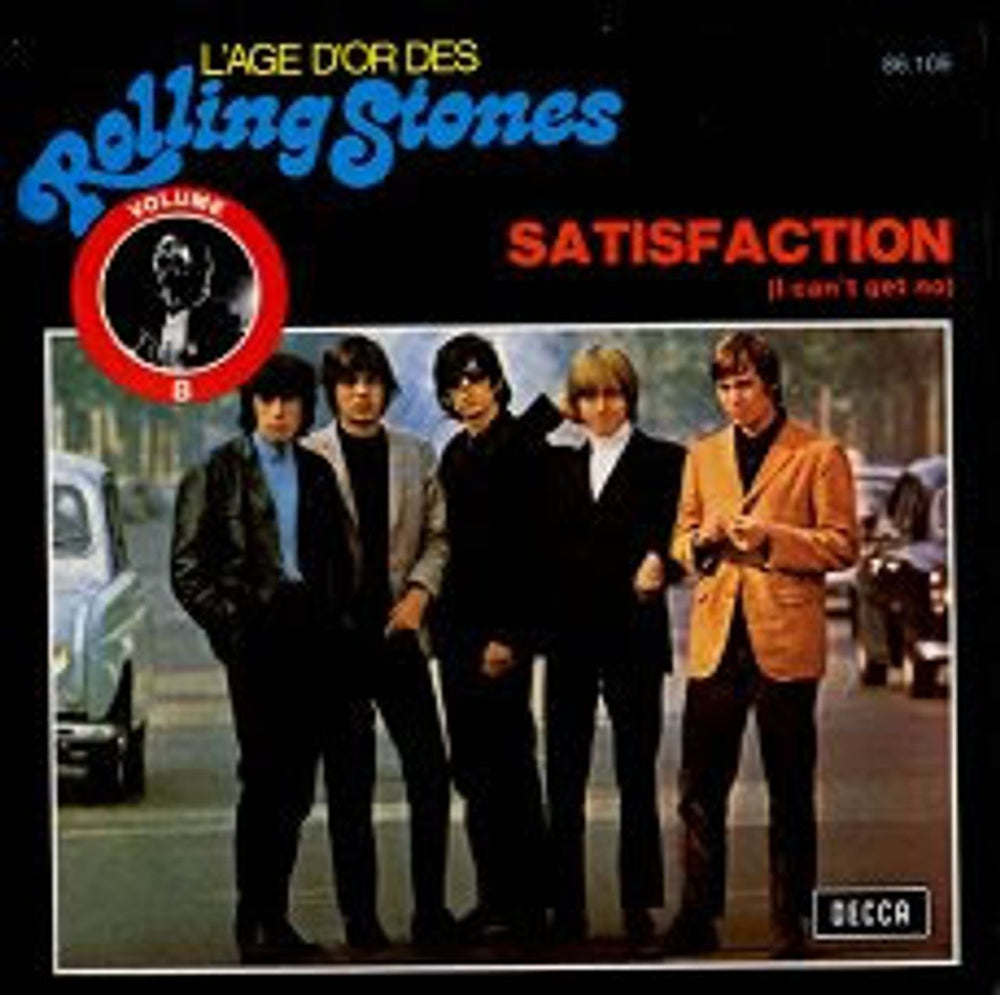 The Rolling Stones (I Can't Get No) Satisfaction French 7" vinyl single (7 inch record / 45) 86.109