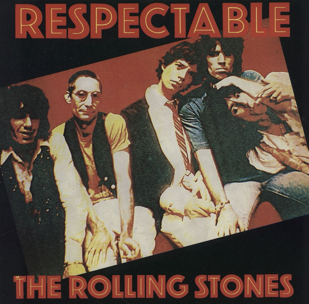 The Rolling Stones Respectable + Sleeve UK 7" vinyl single (7 inch record / 45) EMI2861