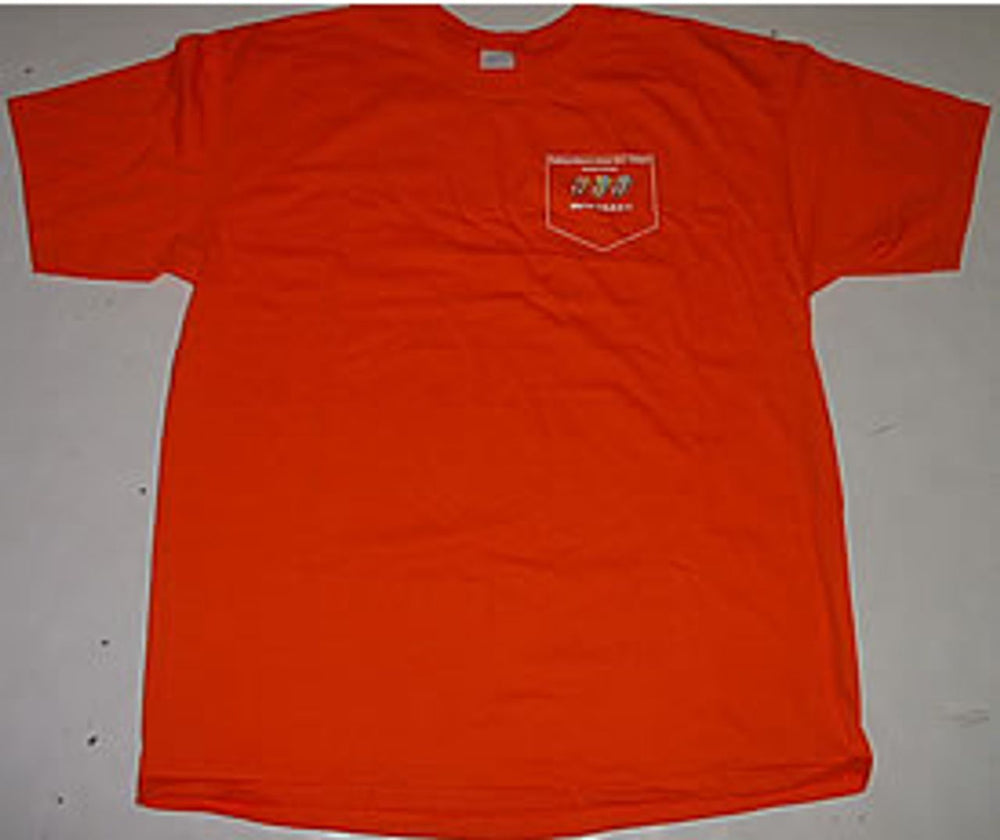 The Rolling Stones Rolling Stones Licks Tour - US Orange crew US Promo t-shirt PROMO T-SHIRT