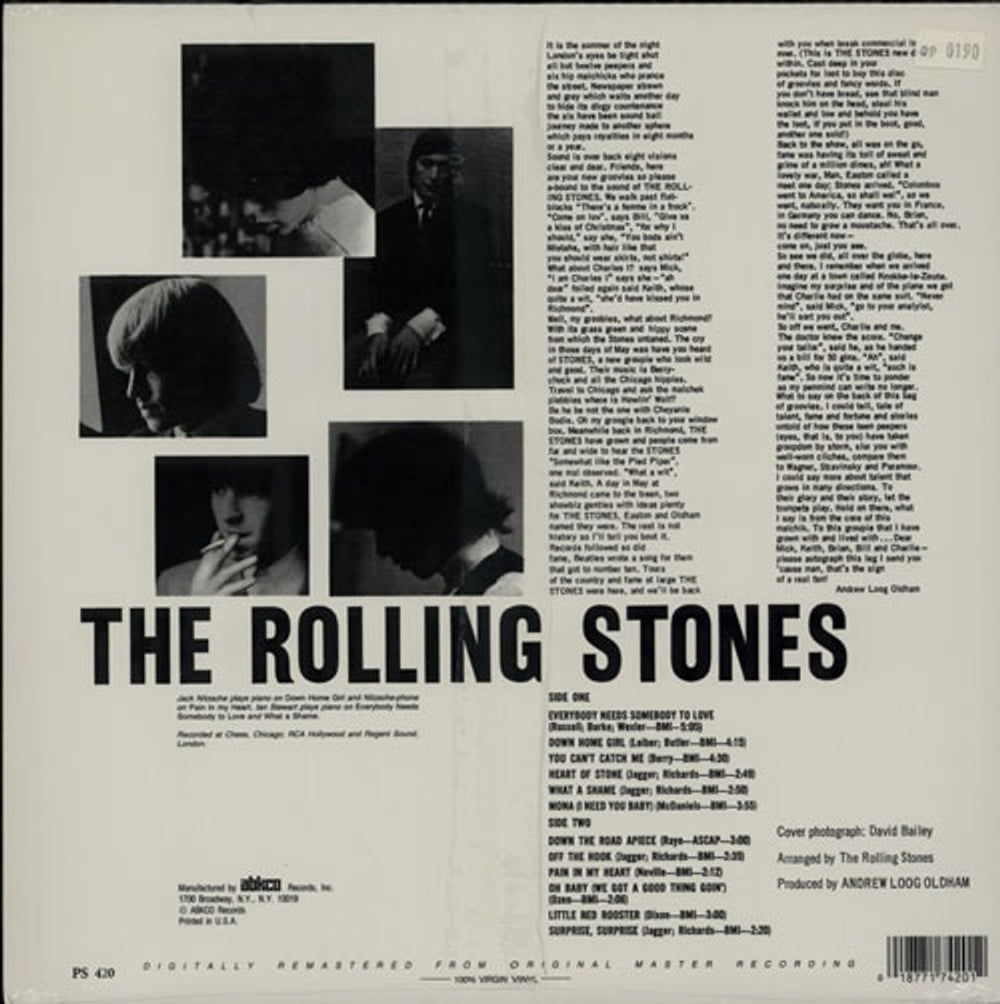 The Rolling Stones The Rolling Stones, Now! - 90s - Sealed US vinyl LP album (LP record) ROLLPTH436307