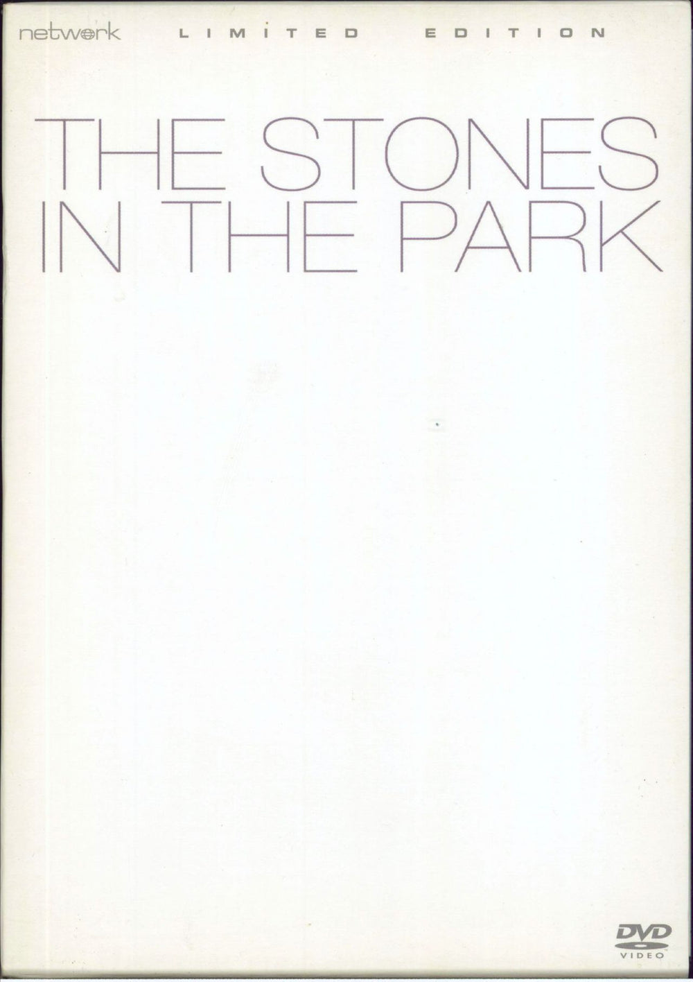 The Rolling Stones The Stones In The Park + Slipcase UK DVD 7952512