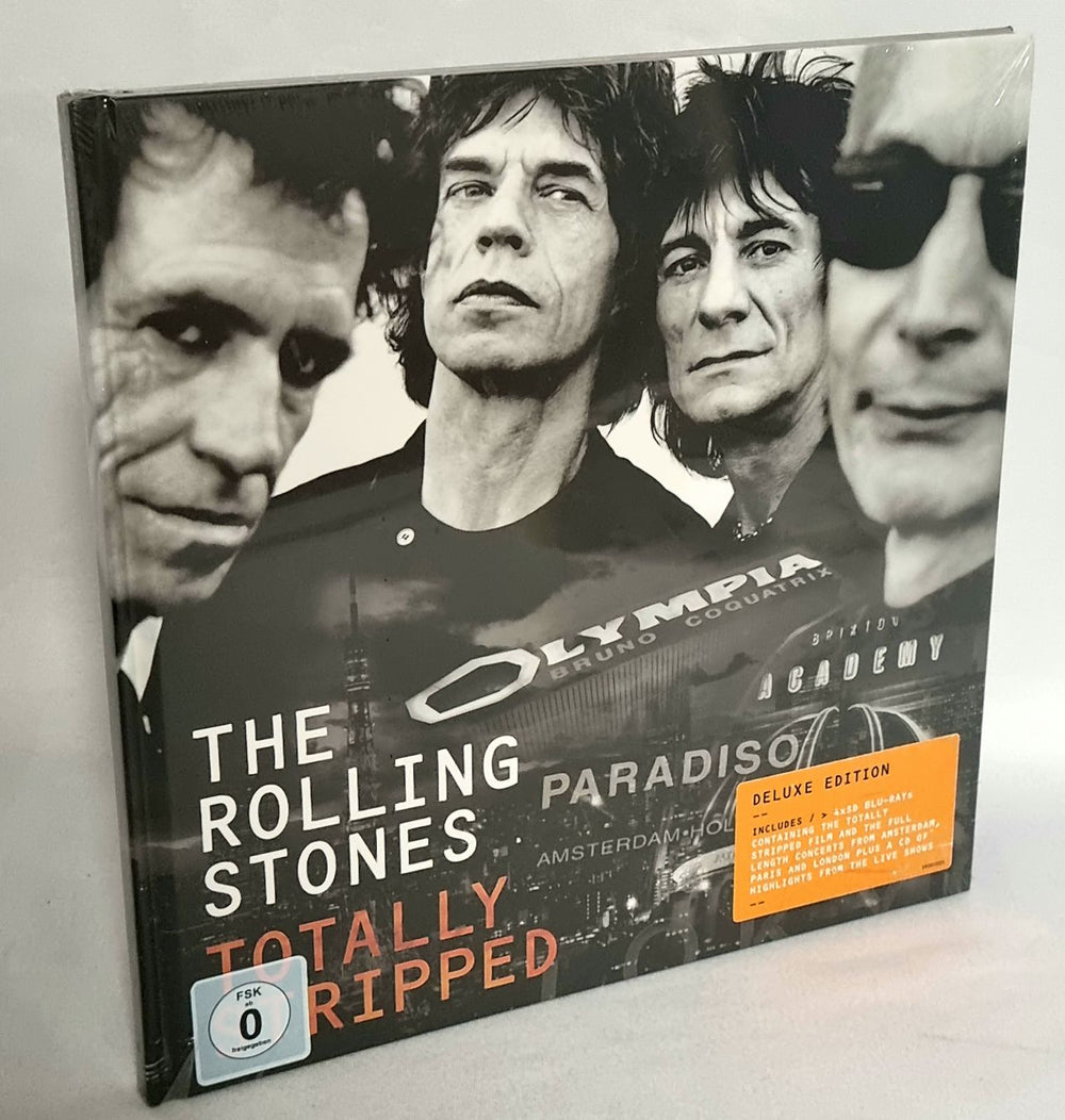 The Rolling Stones Totally Stripped - Deluxe Edition - 4-Blu-Ray/1-CD UK DVD ERSBD3025