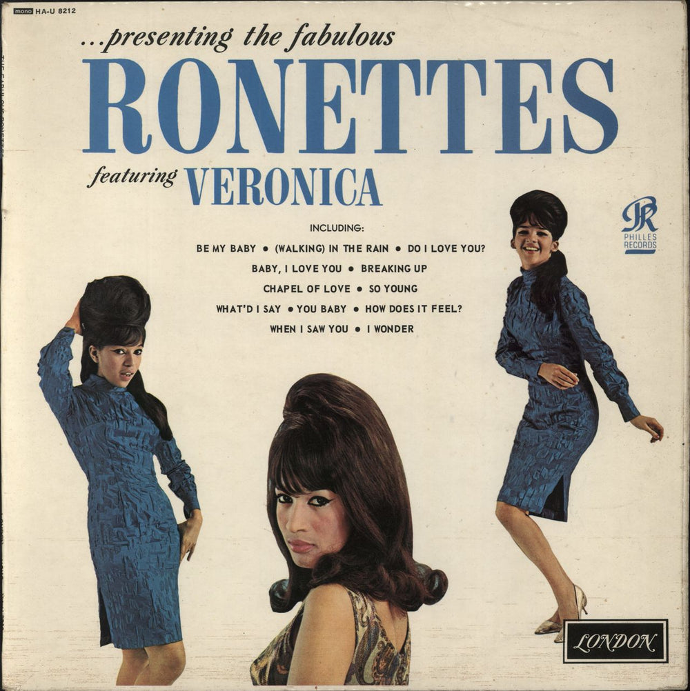 The Ronettes The Fabulous Ronettes UK vinyl LP album (LP record) HA-U8212