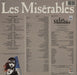 The Royal Shakespeare Company Les Misérables - EX UK 2-LP vinyl record set (Double LP Album) 5014636100114