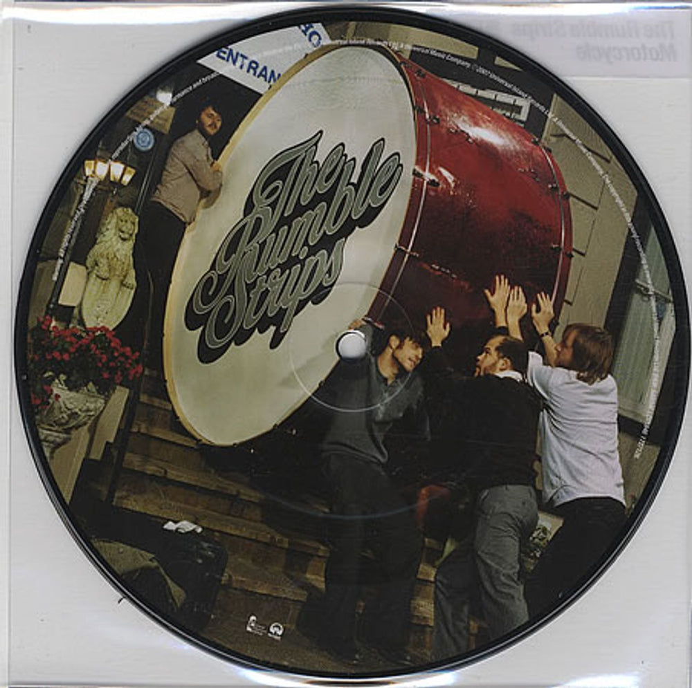 The Rumble Strips Motorcycle UK 7" vinyl picture disc (7 inch picture disc single) RE47PMO401731