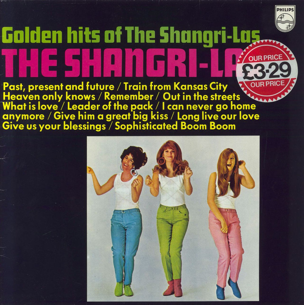 The Shangri-Las Golden Hits Of The Shangri-Las Dutch vinyl LP album (LP record) 6430154