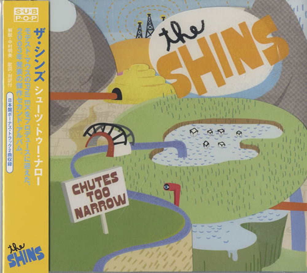 The Shins Chutes Too Narrow Japanese Promo CD album (CDLP) PCCY-01834