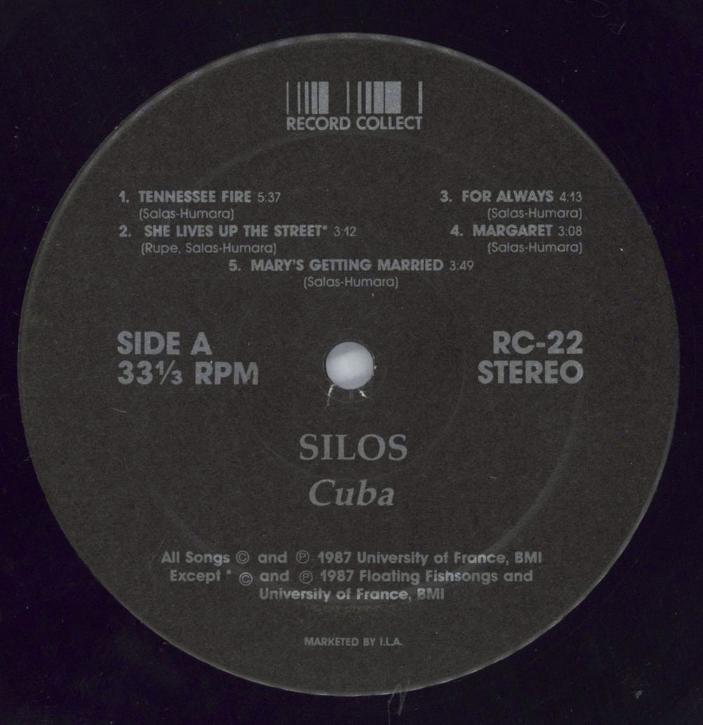 The Silos Cuba + Poster US vinyl LP album (LP record) 59ELPCU822419