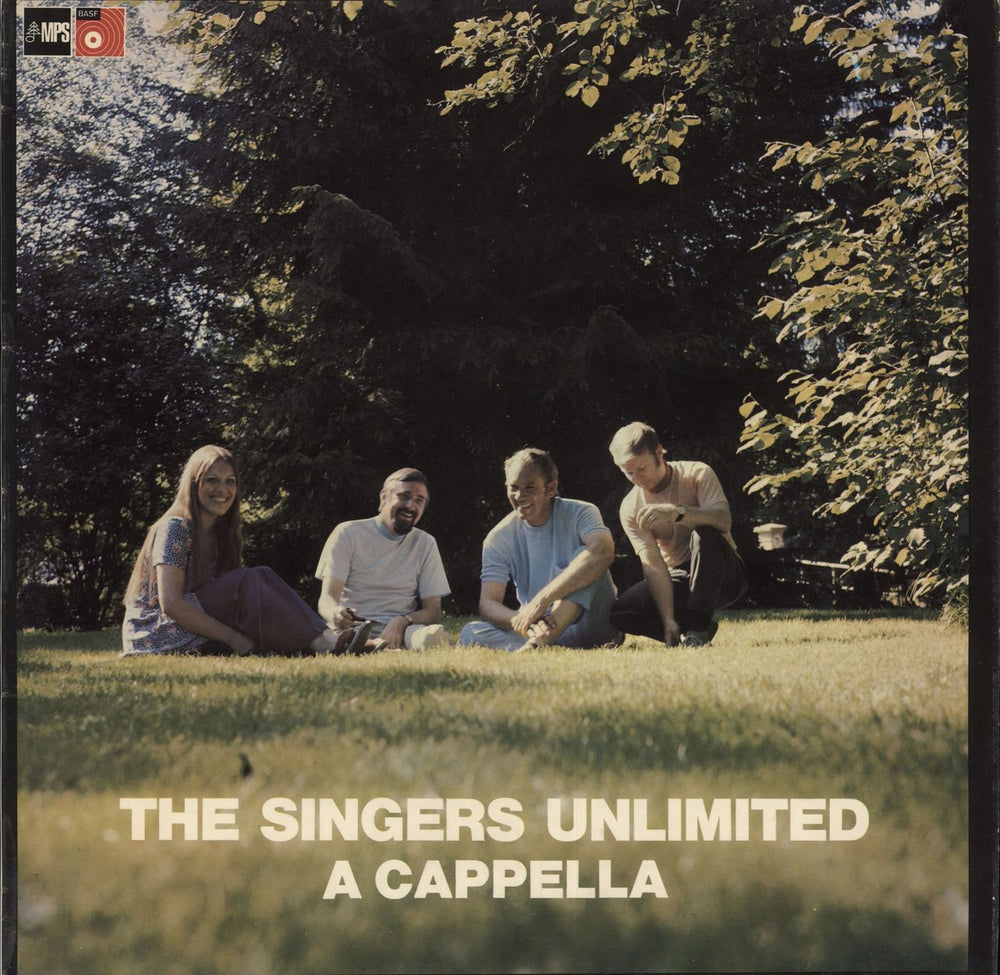 The Singers Unlimited A Cappella - Test Pressing UK vinyl LP album (LP record) BAP5005