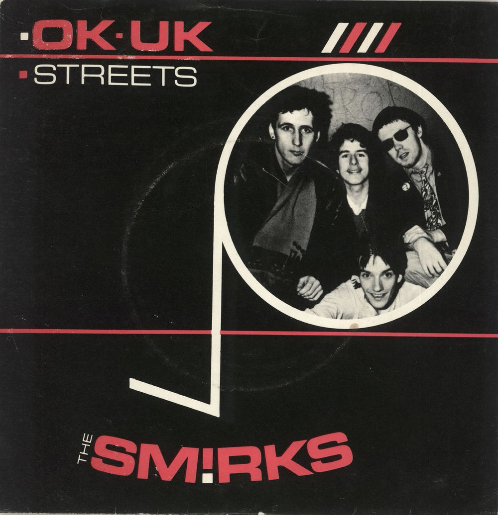 The Smirks OK - UK UK 7" vinyl single (7 inch record / 45) BZZ17