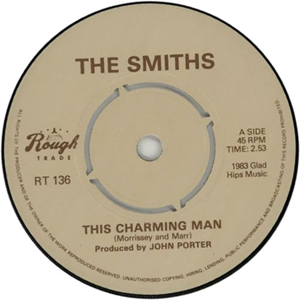 The Smiths This Charming Man - 4pr - EX UK 7" vinyl single (7 inch record / 45) SMI07TH02690