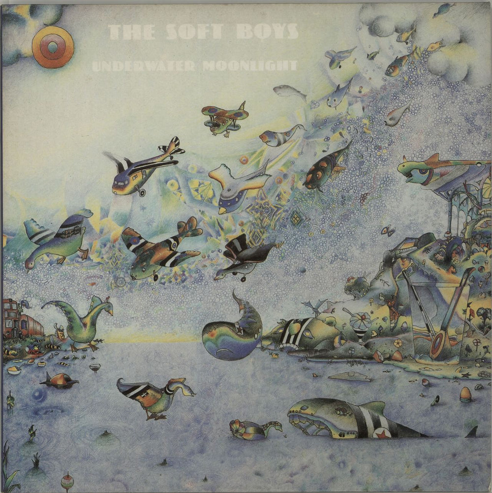 The Soft Boys Underwater Moonlight UK vinyl LP album (LP record) MOIST1