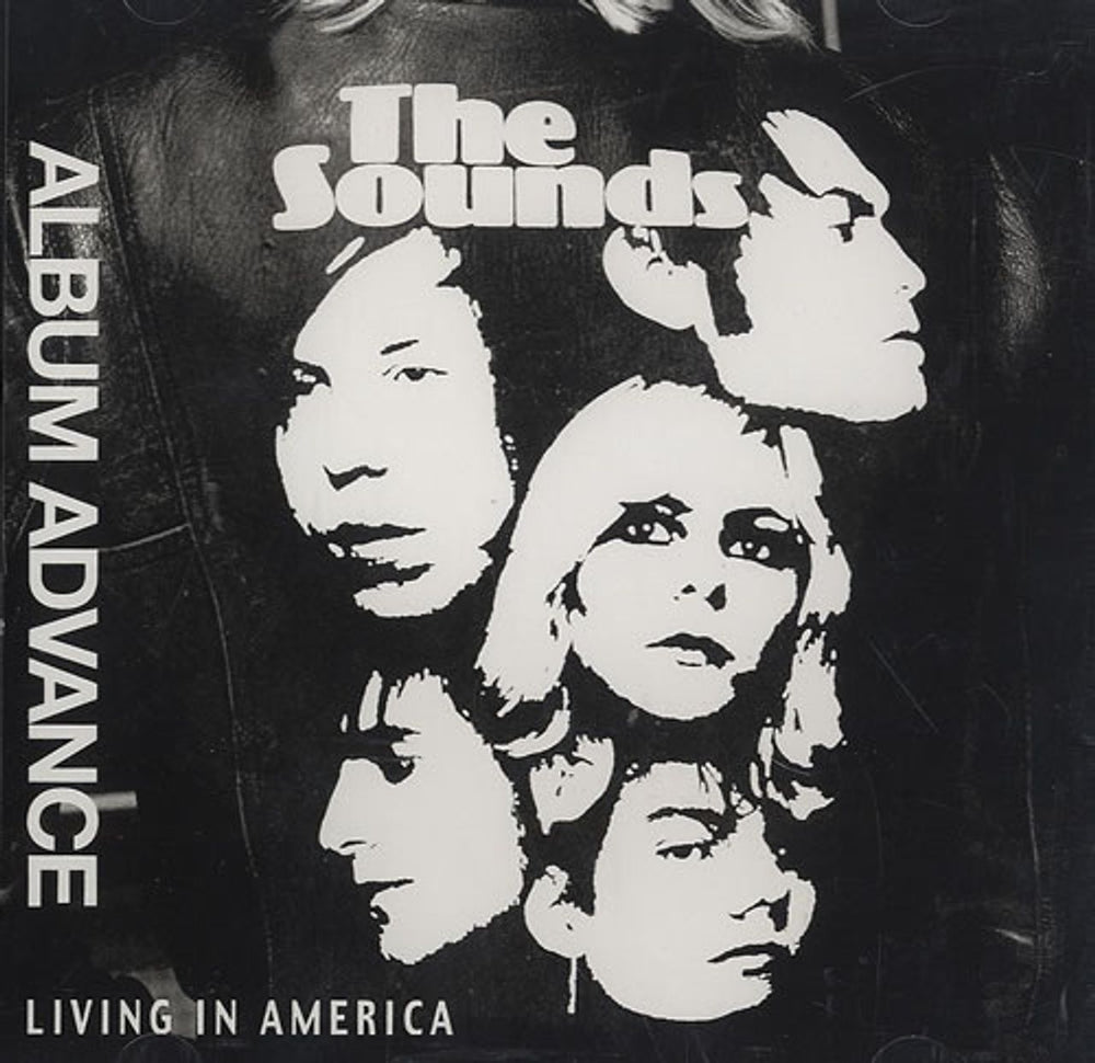 The Sounds Living In America US Promo CD-R acetate CDR-ACETATE