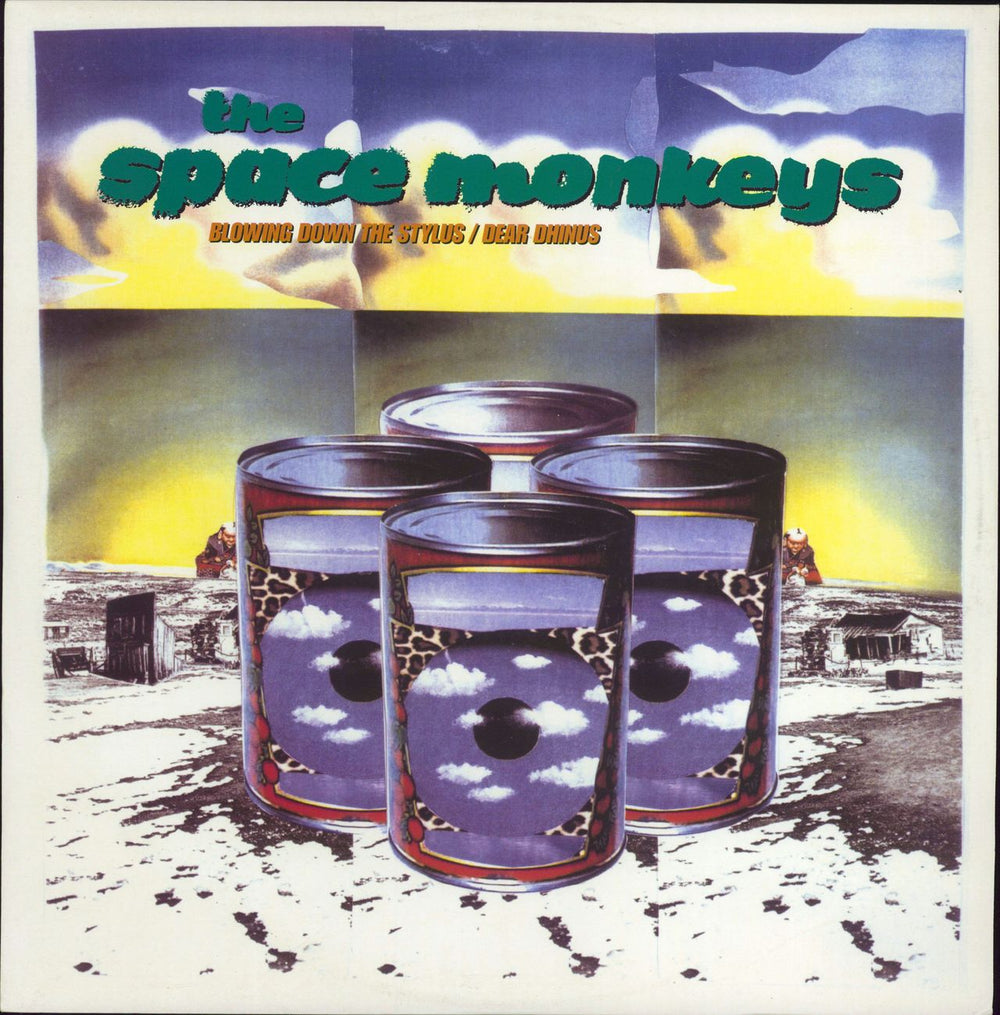 The Space Monkeys Blowing Down The Stylus UK 12" vinyl single (12 inch record / Maxi-single) FACT2.33/8507491