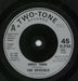The Specials Ghost Town - Inj - P/S UK 7" vinyl single (7 inch record / 45) SPE07GH10234