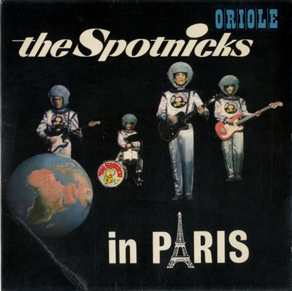 The Spotnicks In Paris EP UK 7" vinyl single (7 inch record / 45) EP-7078