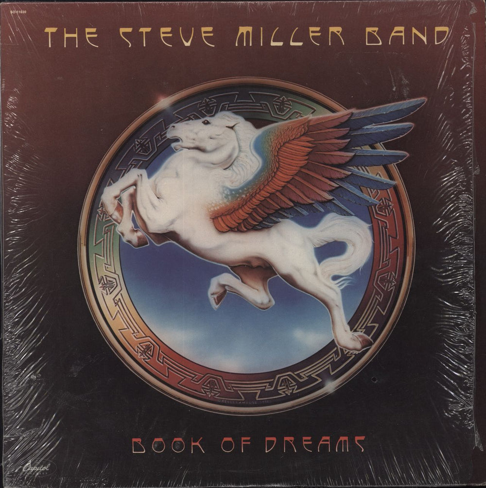 The Steve Miller Band Book Of Dreams - Shrink US vinyl LP album (LP record) S0-11630