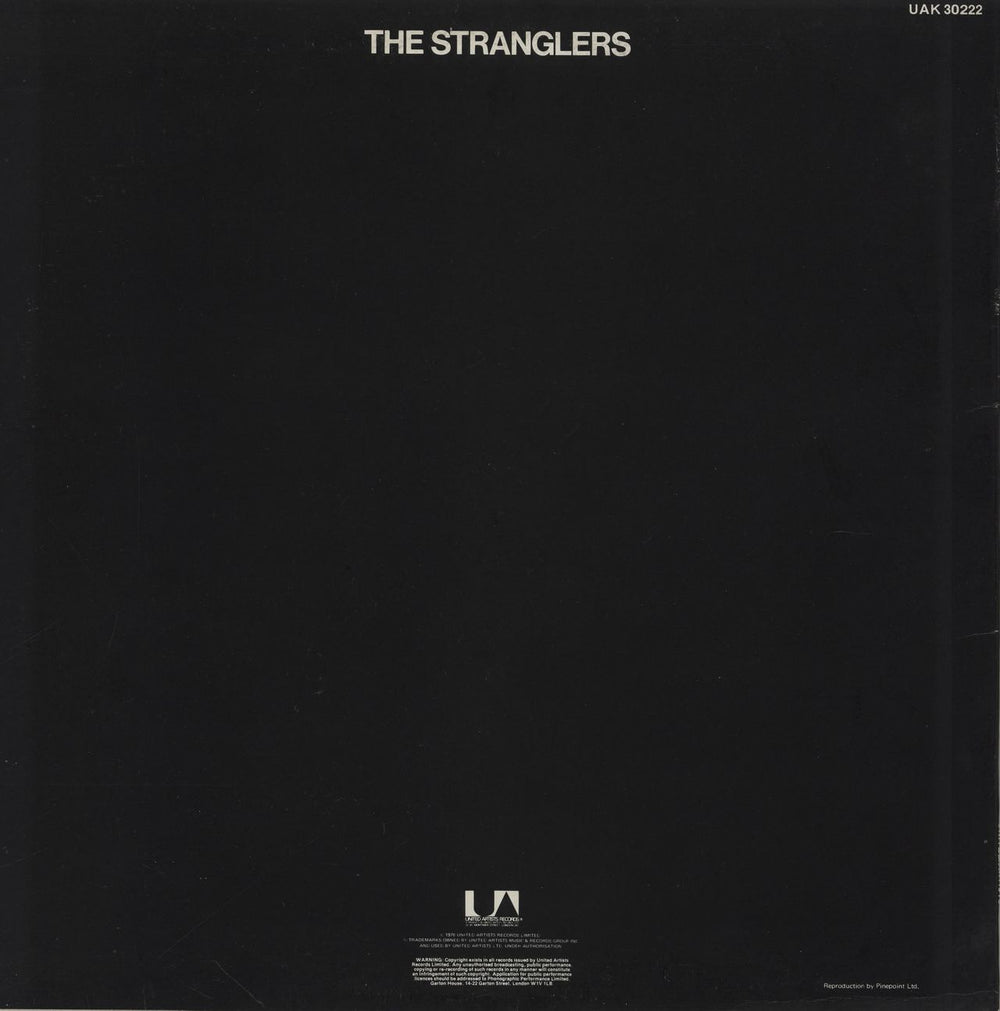 The Stranglers Black And White + Mispressed Beige Vinyl 7" UK vinyl LP album (LP record)