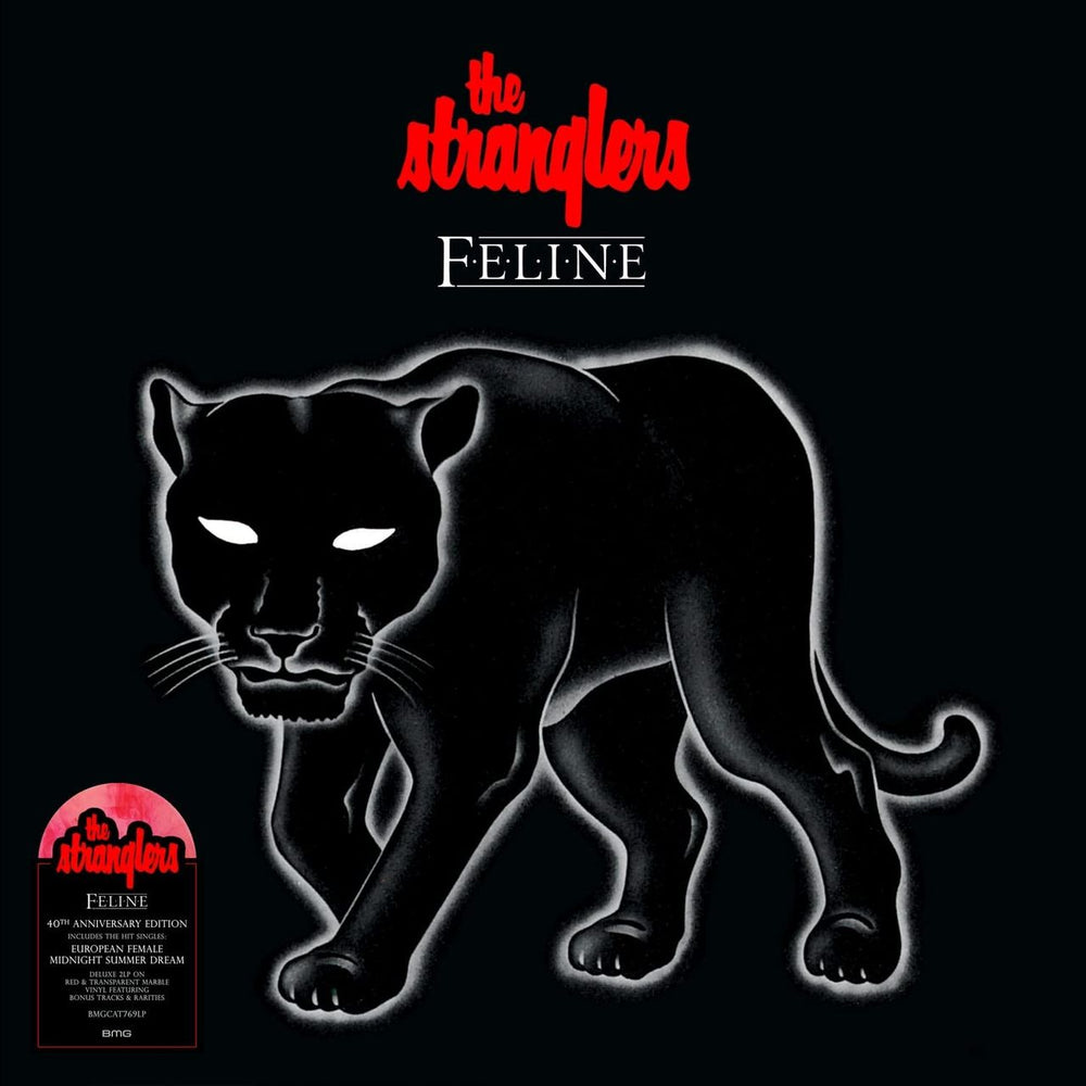 The Stranglers Feline - Deluxe Version Red & Translucent Marble Vinyl - Sealed UK 2-LP vinyl record set (Double LP Album) STR2LFE808129