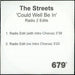 The Streets Could Well Be In UK Promo CD-R acetate CD-R ACETATE