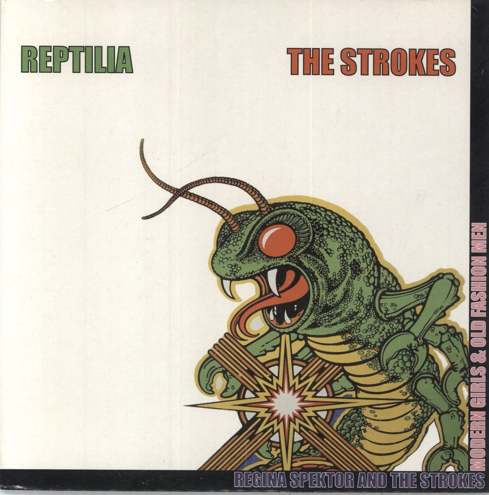 The Strokes Reptilia UK 7" vinyl single (7 inch record / 45) RTRADES155