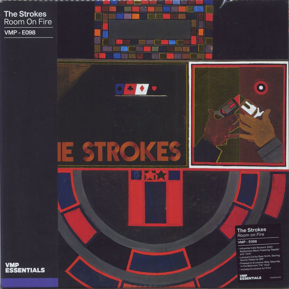 The Strokes Room On Fire - 180gm 'Bathroom Tile' Colour Vinyl US vinyl LP album (LP record) 19439741411