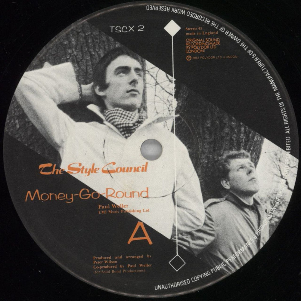 The Style Council Money Go Round - Shrink UK 12" vinyl single (12 inch record / Maxi-single) STY12MO823538