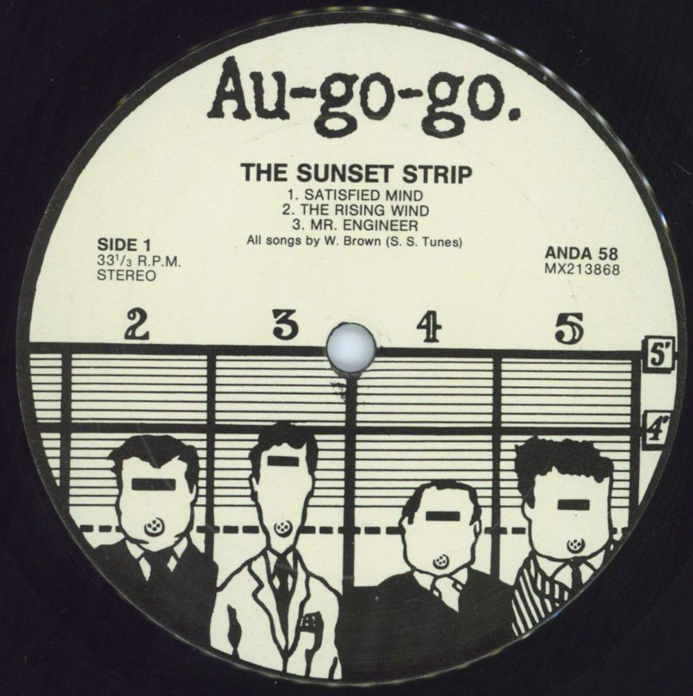 The Sunset Strip The Sunset Strip Australian vinyl LP album (LP record) 5OHLPTH810379