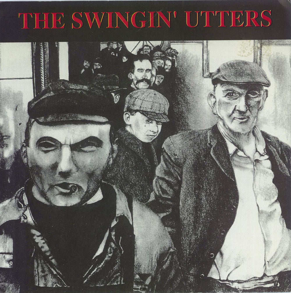 The Swingin' Utters No Eager Men US 7" vinyl single (7 inch record / 45) QLI003