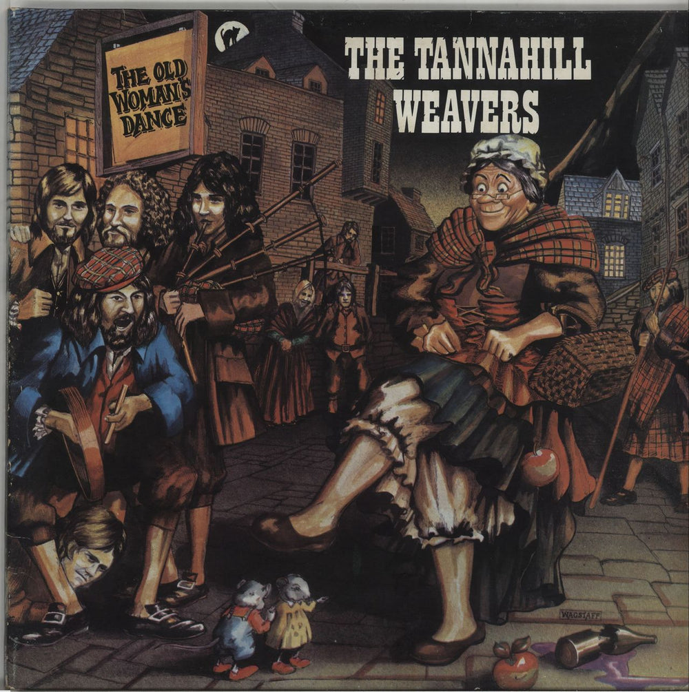 The Tannahill Weavers The Old Woman's Dance UK vinyl LP album (LP record) PLR010