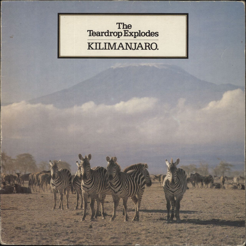 The Teardrop Explodes Kilimanjaro - 2nd + Inner - EX/EX- UK vinyl LP album (LP record) 6359035