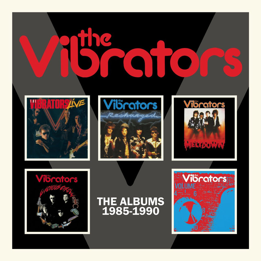 The Vibrators The Albums 1985-1990 - Sealed UK CD Album Box Set AHOYBX384