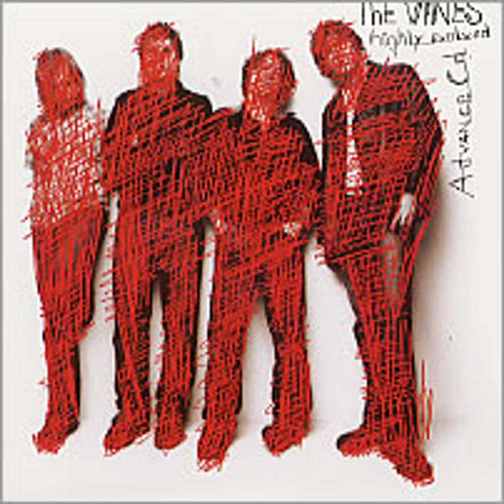 The Vines Highly Evolved US Promo CD album (CDLP) CDP37527