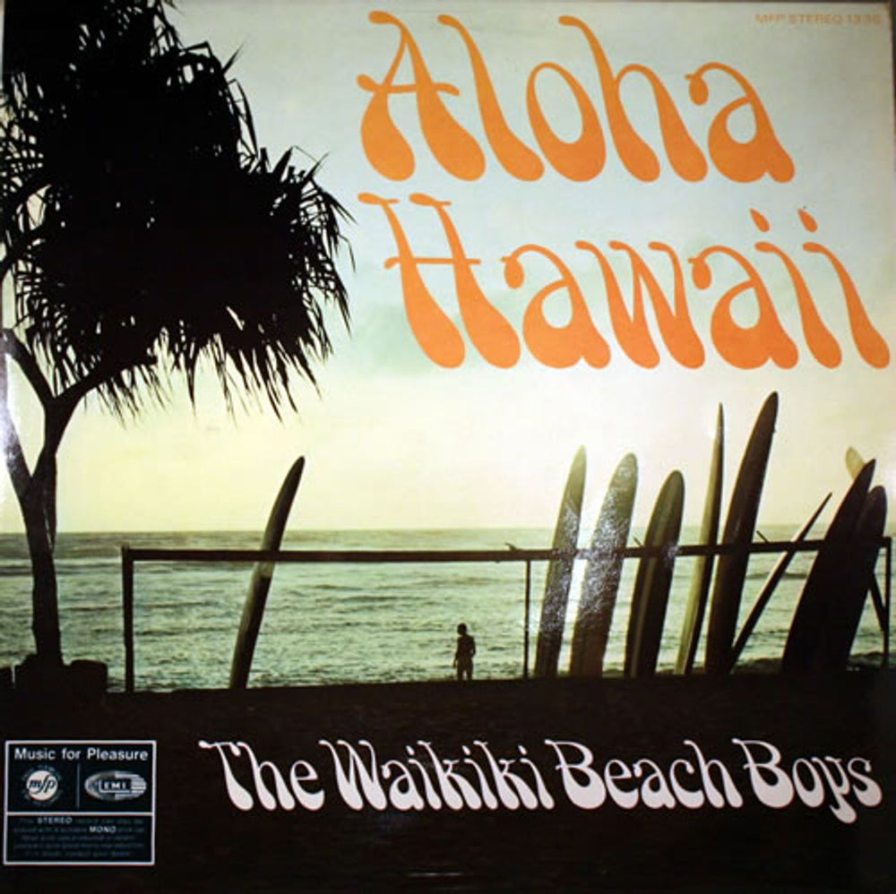 The Waikiki Beach Boys Aloha Hawaii UK Vinyl LP — RareVinyl.com