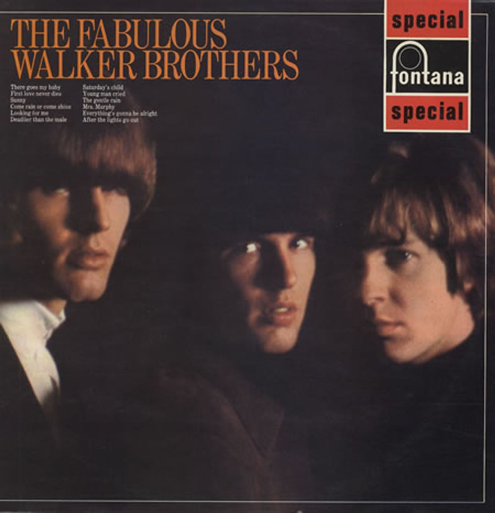 The Walker Brothers The Fabulous Walker Brothers UK vinyl LP album (LP record) SFL13078