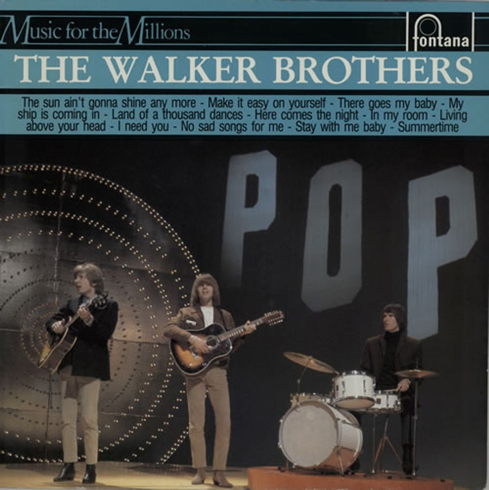 The Walker Brothers The Walker Brothers Dutch vinyl LP album (LP record) 812345-1