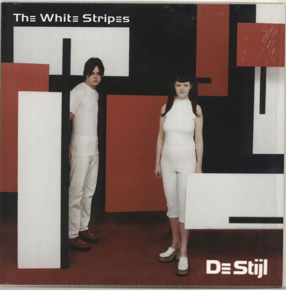 The White Stripes De Stijl - 2nd UK vinyl LP album (LP record) XLLP150