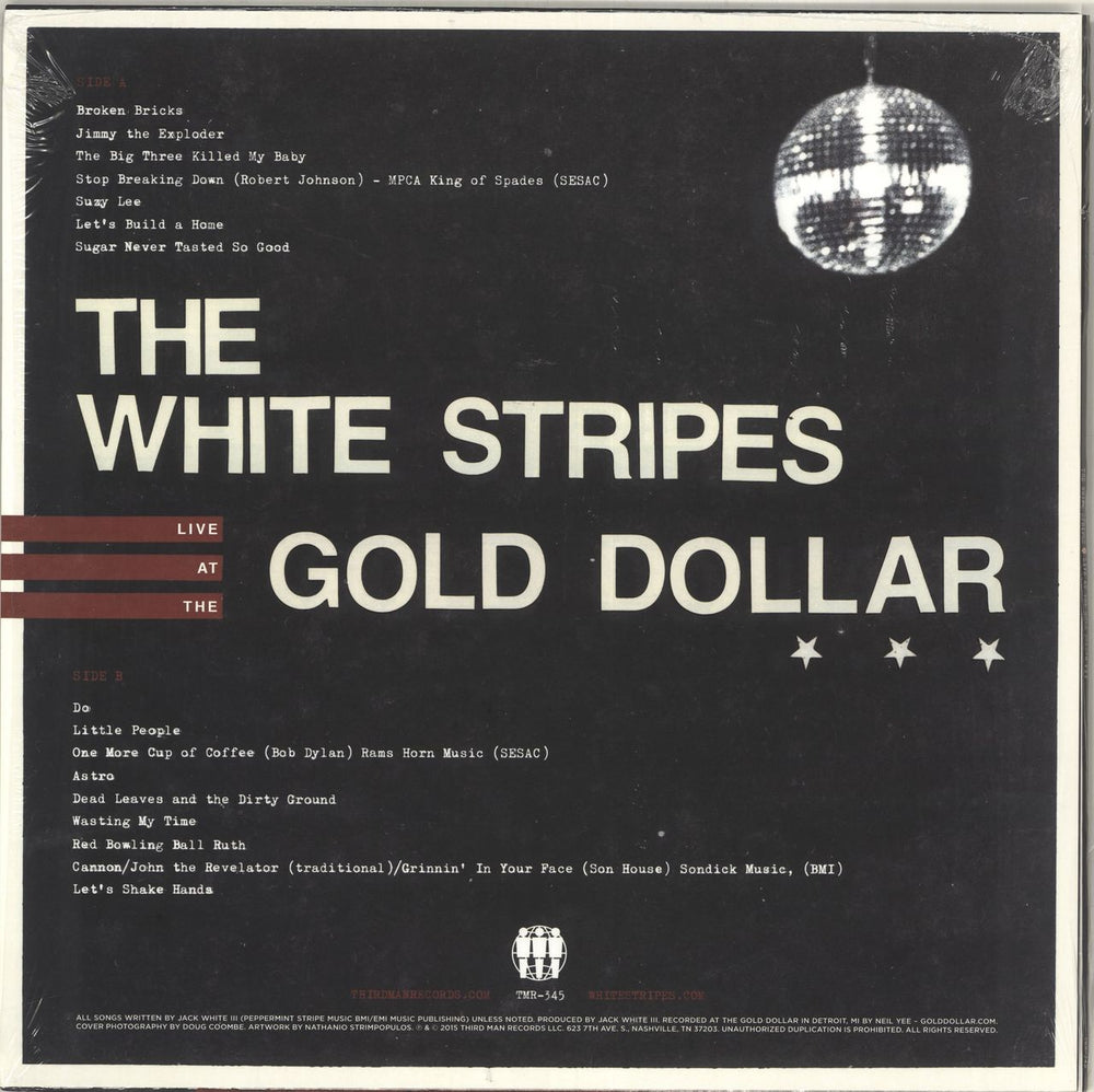 The White Stripes Live At The Gold Dollar III - Vault Package 26 US vinyl LP album (LP record) WSTLPLI716296