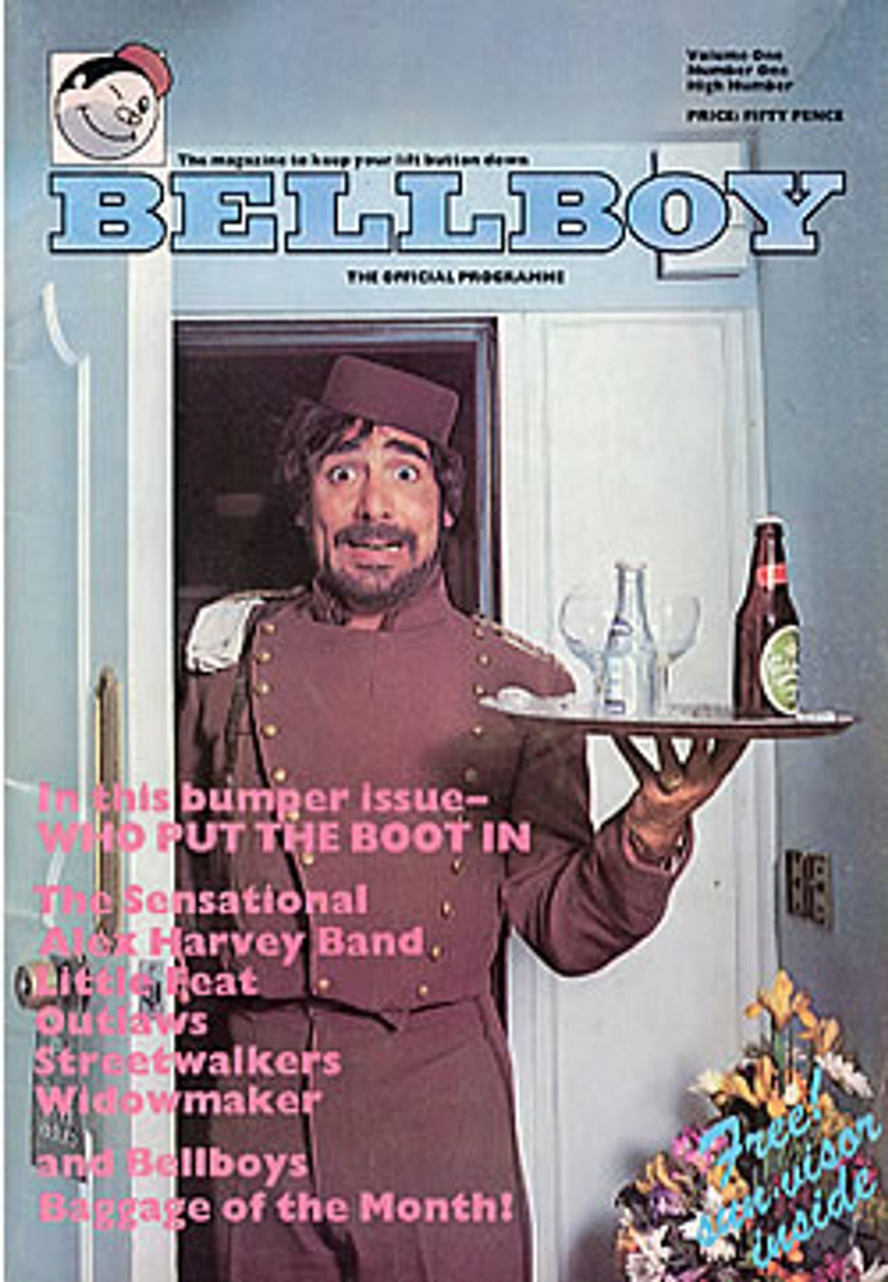 The Who Bellboy UK tour programme TOUR PROGRAMME