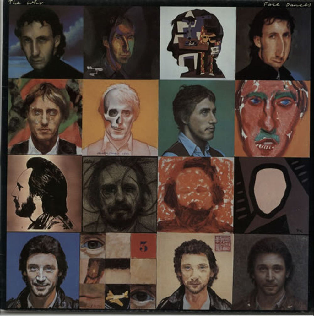 The Who Face Dances Canadian vinyl LP album (LP record) XHS3516