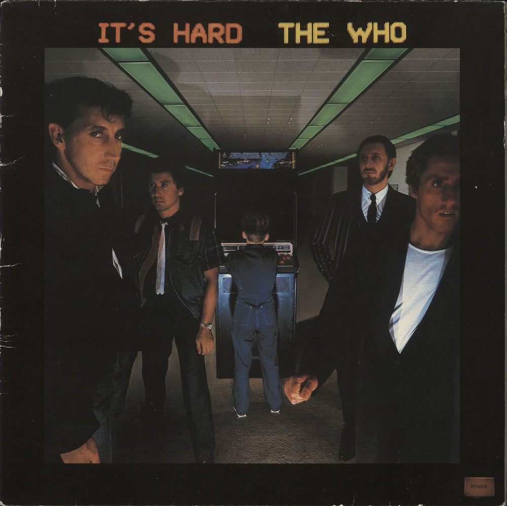 The Who It's Hard UK vinyl LP album (LP record) WHOD5066