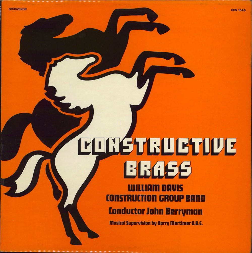 The William Davis Construction Group Band Constructive Brass UK vinyl LP album (LP record) GRS1048