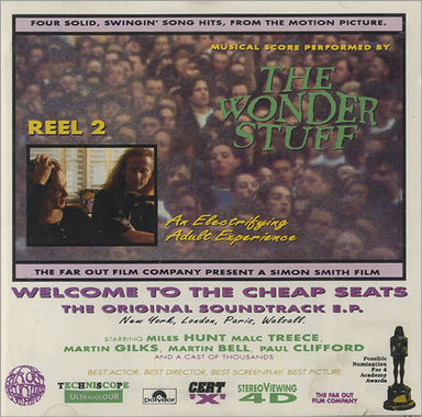 The Wonder Stuff Welcome To The Cheap Seats UK 2-CD single set (Double CD single) WON2SWE490911