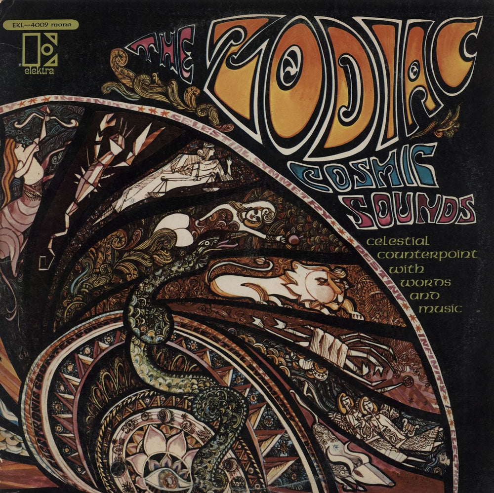 The Zodiac Cosmic Sounds US vinyl LP album (LP record) EKL-4009