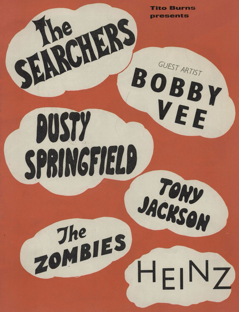 The Zombies UK Tour UK tour programme TOUR PROGRAMME