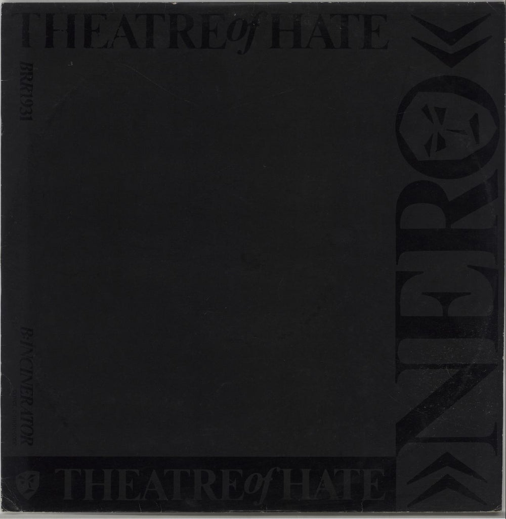 Theatre Of Hate Nero UK 12" vinyl single (12 inch record / Maxi-single) BRR1931