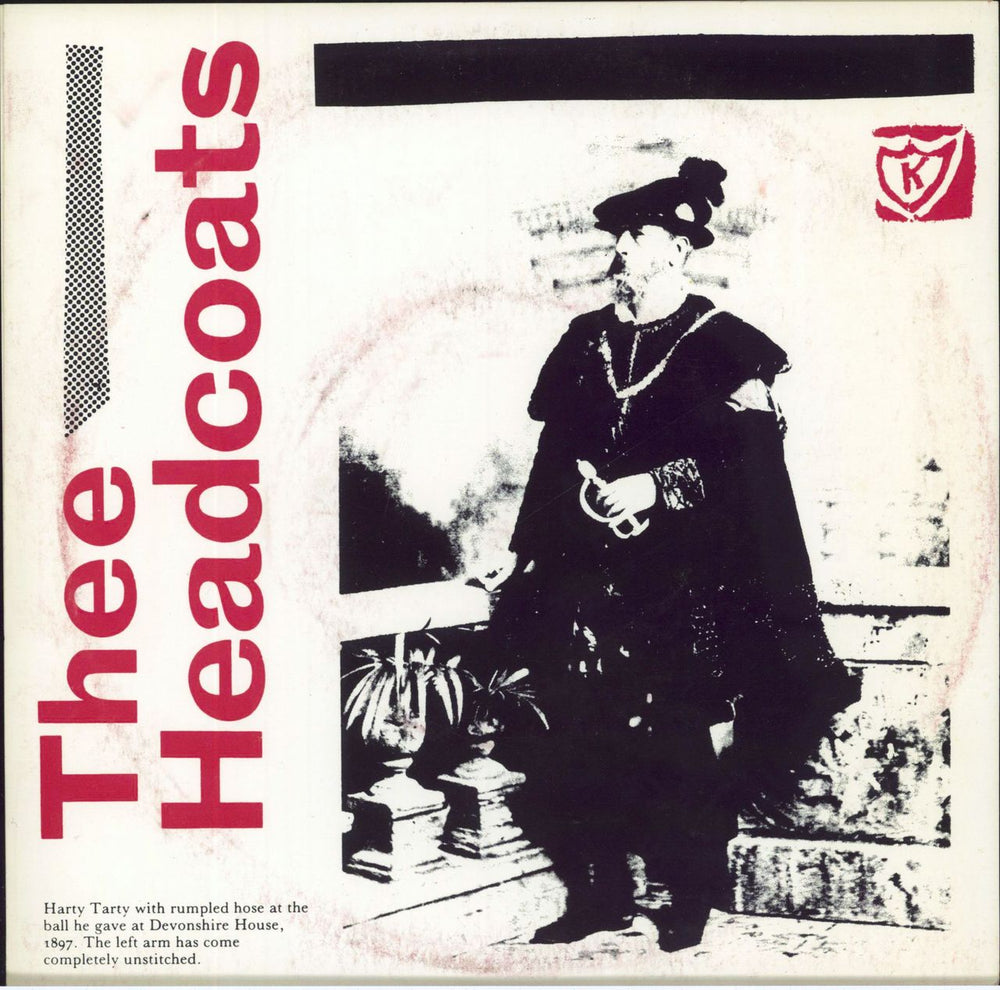 Thee Headcoats Shouldn't Happen To A Dog US 7" vinyl single (7 inch record / 45) IPU21