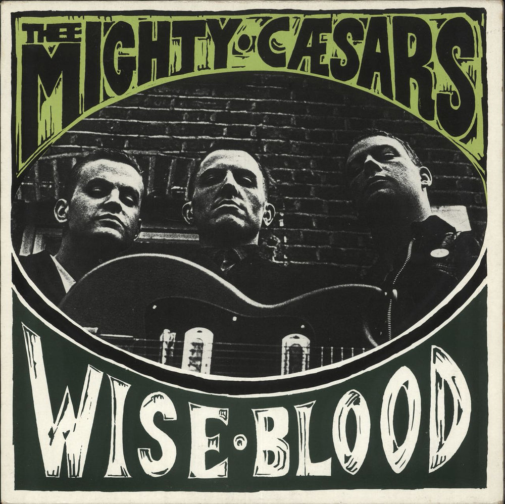 Thee Mighty Caesars Wiseblood UK vinyl LP album (LP record) AMBAS2