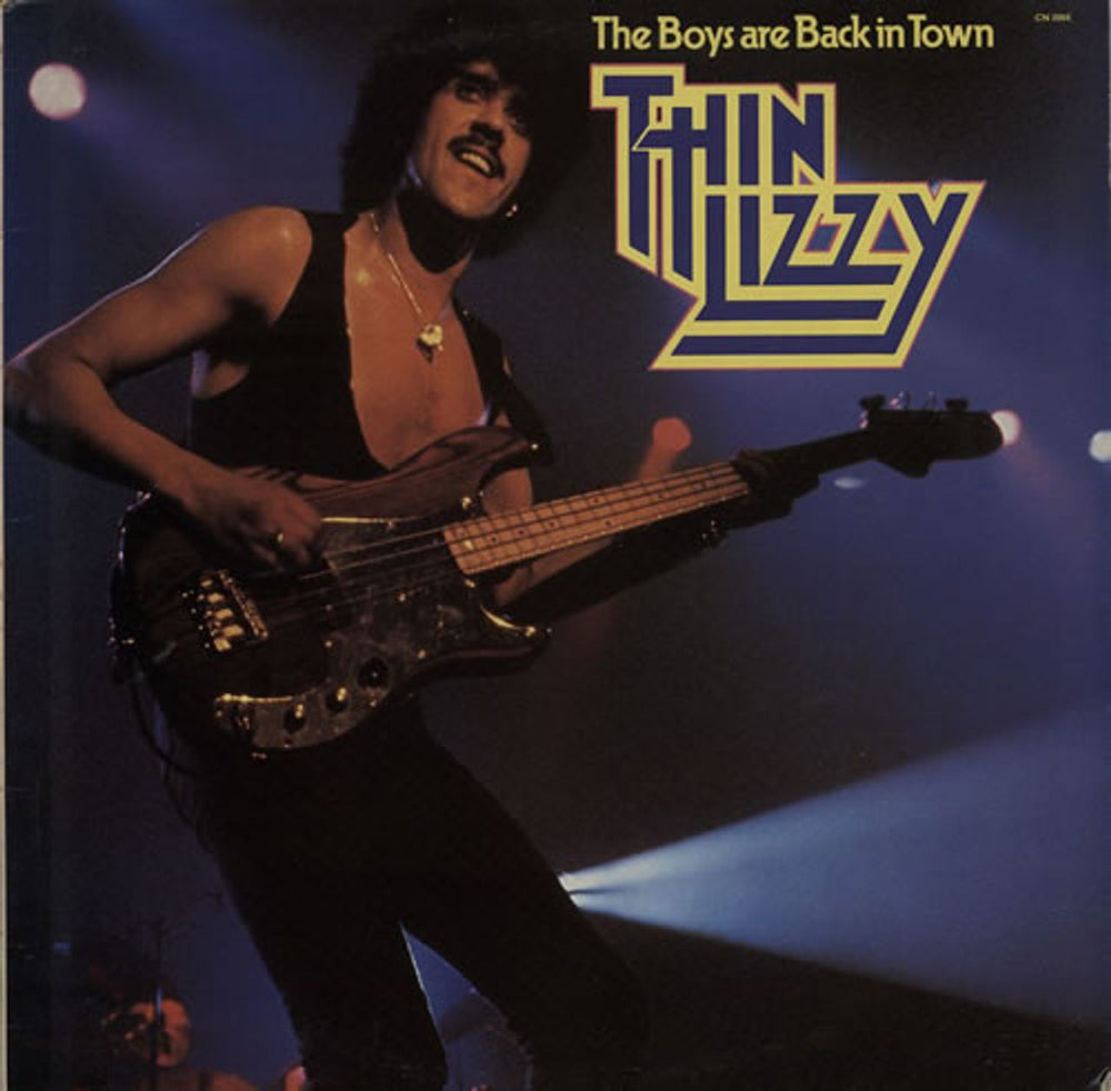 Thin Lizzy The Boys Are Back In Town UK vinyl LP album (LP record) CN2066