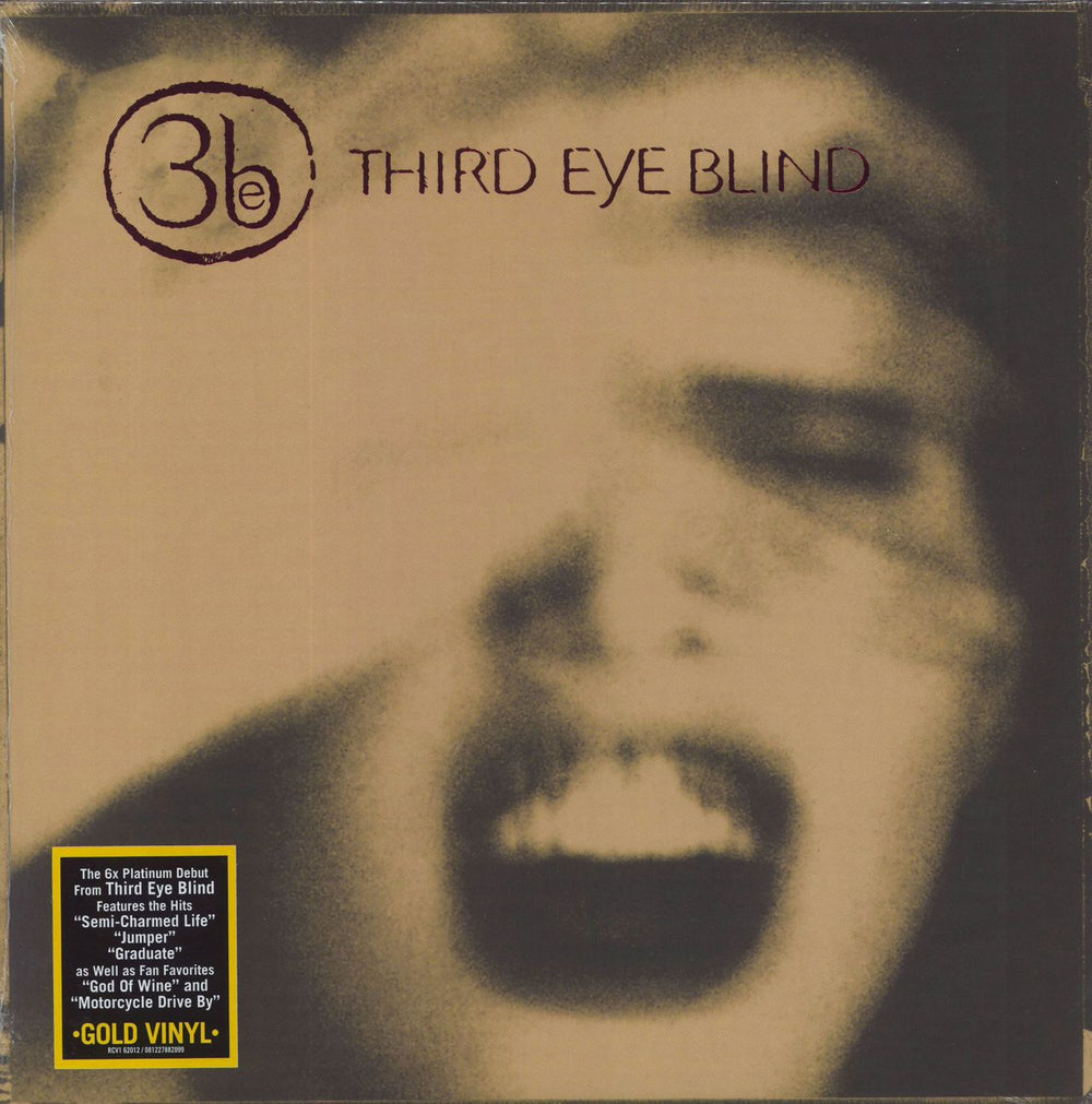 Third Eye Blind Third Eye Blind - Gold Vinyl - Sealed US 2-LP vinyl record set (Double LP Album) RC62012